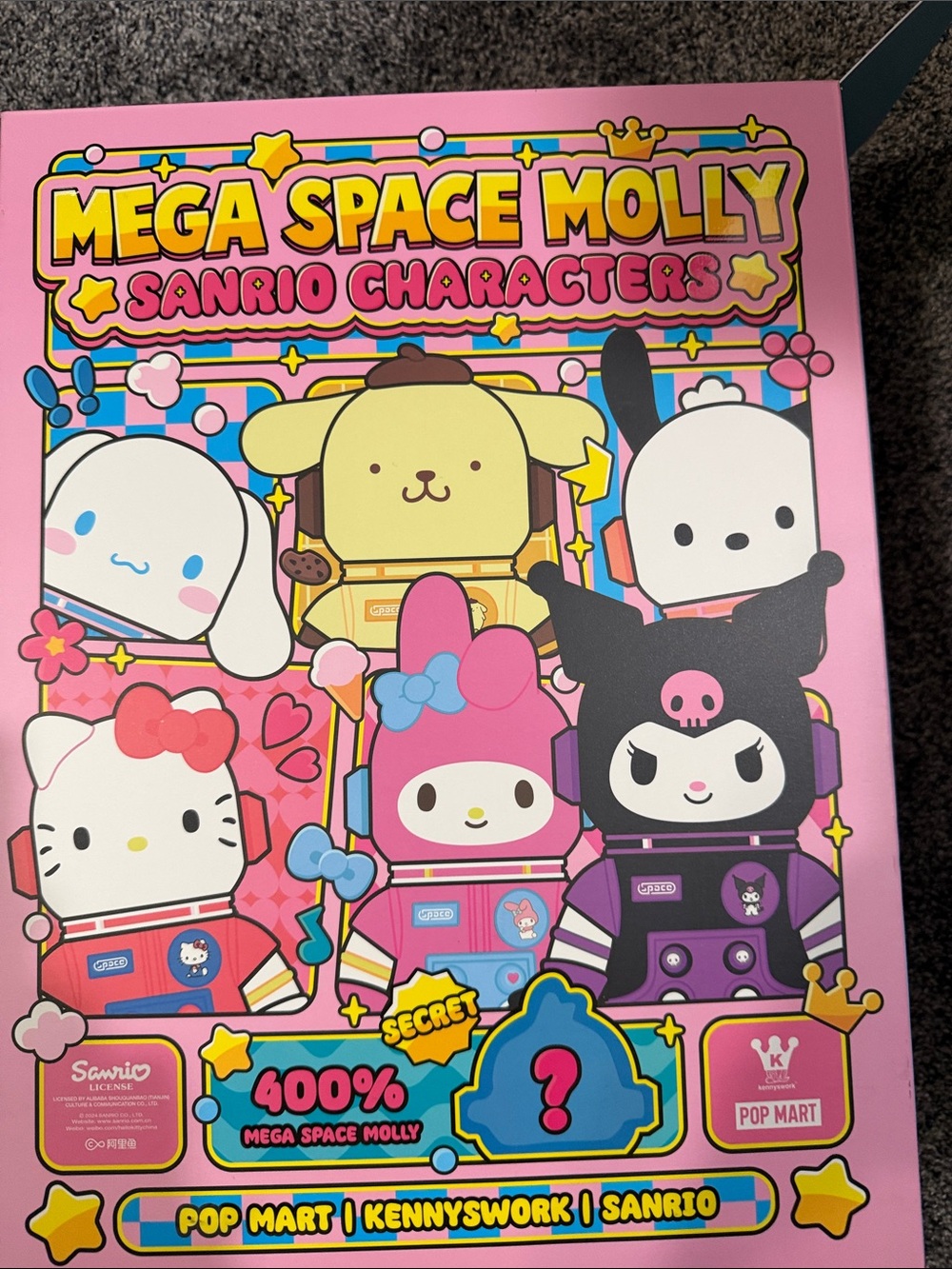Sanrio Mega Space Molly. “Cinnamon Roll” open box to confirm. - Picture 3 of 5
